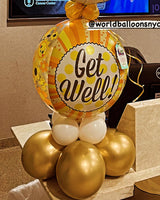 Get Well Bubble Balloon Bouquet 5Pcs