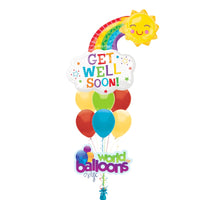 Get Well Soon Rainbow Balloon 7pcs