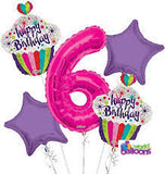 Birthday Age Balloon Bouquet
