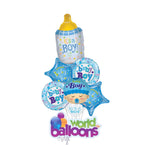 It’s a Boy Deluxe Assortment Balloon Bouquet 21pcs