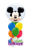 Mickey Mouse bubble head Balloon Assortment Bouquet