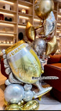 Anniversary Champagne jumbo Glass Balloon AirLoonz