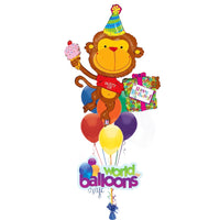 Birthday Monkey Balloon 7pcs