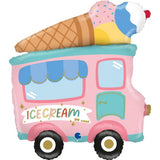 Ice cream truck balloon bouquet