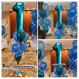 1st Birthday Party Balloon Bouquet Combo!!!