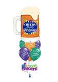 Beer Balloon Bouquet 6pcs