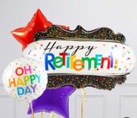 Retirement Balloon Bouquet 10pcs