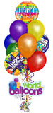 Assortment Bday Balloon Bouquet 8pcs