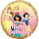 Cinderella Airwalker Balloon Bouquet W/4HBD Mylar