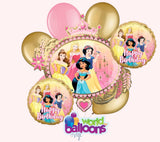 Princesses  Balloon Bouquet