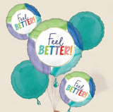 Get Well Soon Band Aid Balloon Bouquet