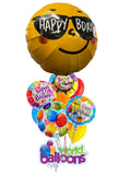 Smiling Face Jumbo Birthday bouquet assortment