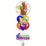 Scooby Doo Balloon Bouquet assortment 8pcs