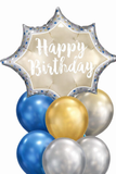 Birthday Gold Dots 7pc