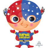 Birthday Super Hero Boy balloon bouquet 7pcs