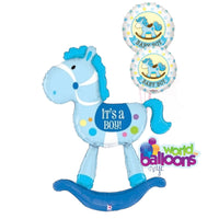 Rocking Horse It's a Boy 50” Airwalker Balloon