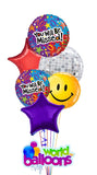You’ll Be Missed Balloon Bouquet 7pcs