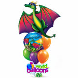 Dragon Mythical Balloon Column