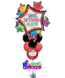Best Birthday Ever!!! Balloon Bouquet