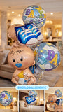 It’s a Boy ** Deluxe ** Assortment Balloon Bouquet 15pcs