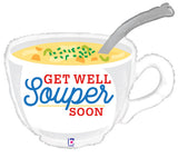 Get well souper soon Assortment Bouquet 8pcs (Hospital Safe)