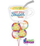 Get well souper soon Assortment Bouquet 8pcs (Hospital Safe)