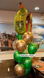 Birthday pickle Not Big Dill balloon bouquet 10pcs.