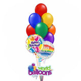 Dozen Rainbow Latex Bouquet