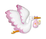 Baby Boy/Girl Stork Balloon Bouquet
