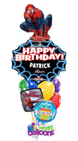 Spiderman Balloon Bouquet