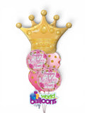 Birthday Queen Crown Balloon Bouquet