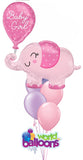 Baby Girl Pink Elephant Balloon