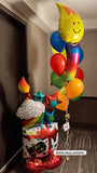 HBD jumbo Cake, Gift Balloon or Cupcake (53in  Mylar)