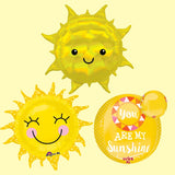 Get Well Soon Sunshine Balloon Bouquet (Assortment)