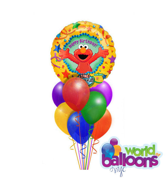 Elmo Balloon Bouquet
