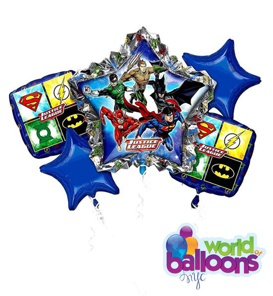 Justice League Balloon Bouquet