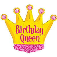 Birthday Queen Crown Balloon Bouquet
