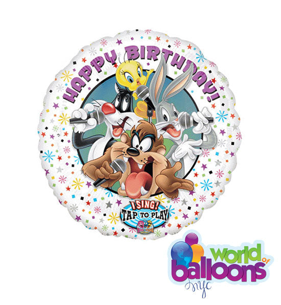 Singing Balloon Bouquet Looney Tunes