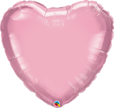 18in Mylar Star/Heart Balloon. Add-On Gift