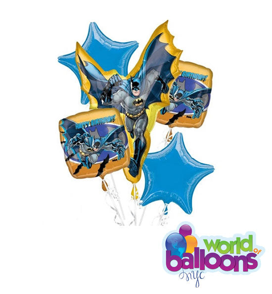 Batman Superhero Balloon Bouquet