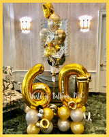 "Special Celebration" 2 Jumbo Number Balloon Bouquet (10-99)