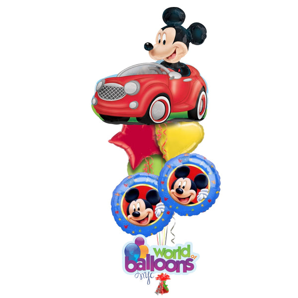 Mickey Car Ballon Bouquet