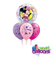 Minnie Bubble Balloon Bouquet