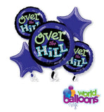 Over the Hill Balloon Bouquet Combo