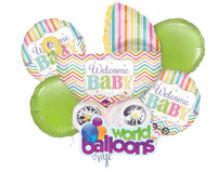 Welcome Baby Carriage Balloon Bouquet