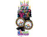 Special Make a Wish Balloon Bouquet 5 pcs