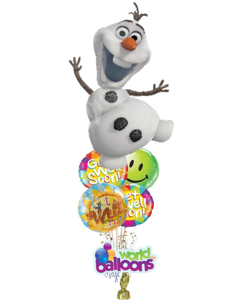 Olaf Frozen Mylar Balloon 5pcs