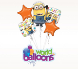 Despicable me (Minions) Balloon Bouquet