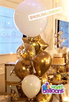 Personalized Jumbo Balloon Bouquet