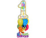 Happy 1st Birthday Balloon Bouquet